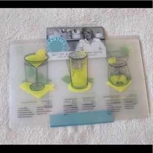 Martha Stewart Bar Mats NWT